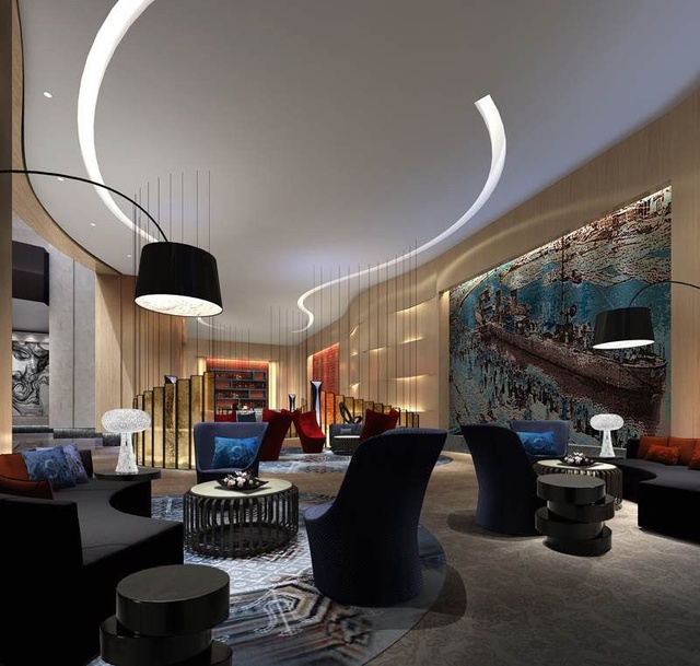 都美酒店裝修設計案例賞析 融合傳統與現代的會所設計美學